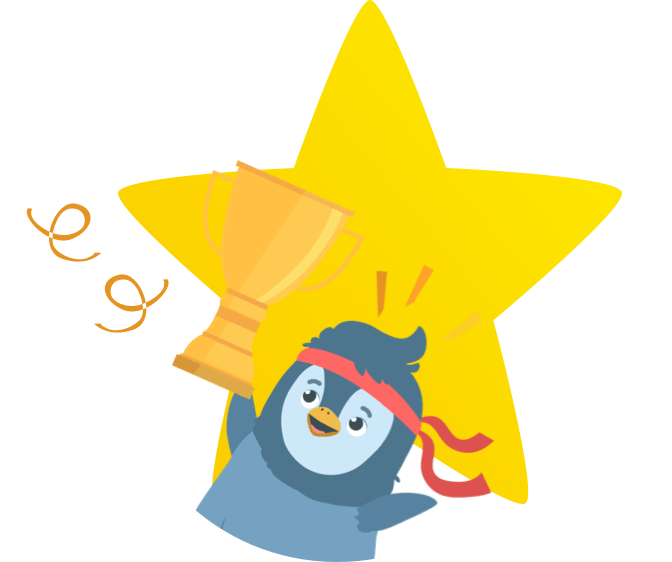 Popcorn with a trophy